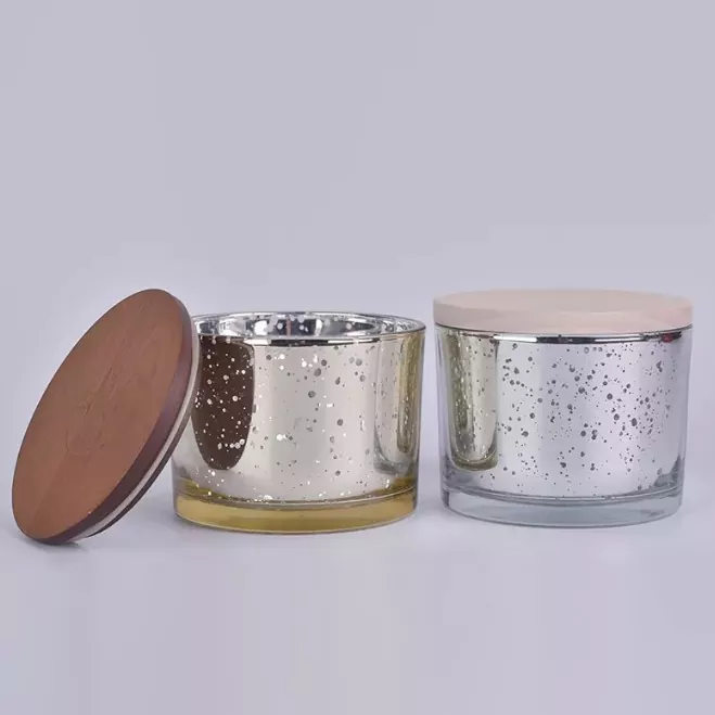 Giá đỡ nến kính tròn